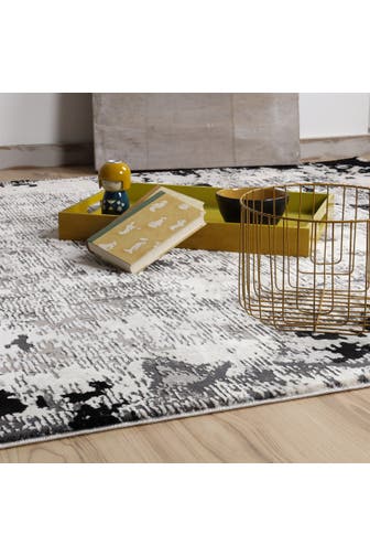 KAYOOM Wohnzimmer Teppich Olivo 922 in grau