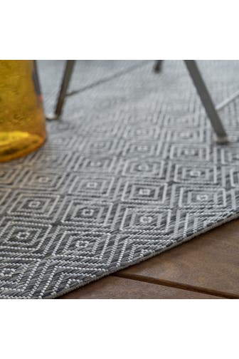 KAYOOM Wohnzimmer Teppich Neu 2026 Kurzflorteppich Nautic 980 in grau