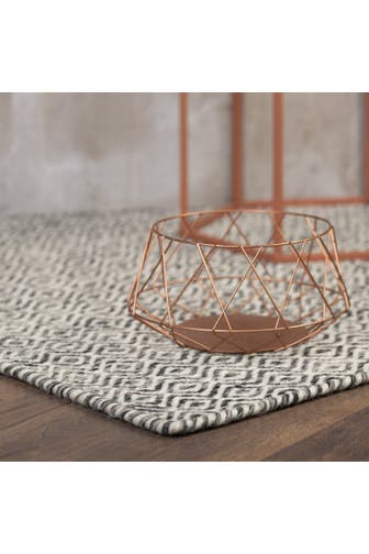 KAYOOM Wohnzimmer Teppich Webteppich Bombay 344 in graphit