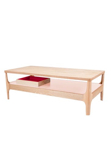 KAYOOM Couchtisch Kaffeetisch Addison III in esche - rosa
