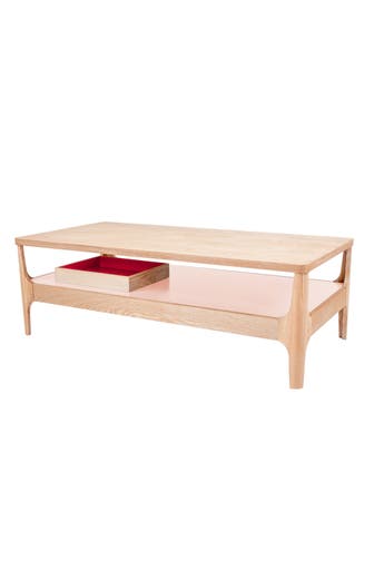KAYOOM Couchtisch Kaffeetisch Addison III in esche - rosa