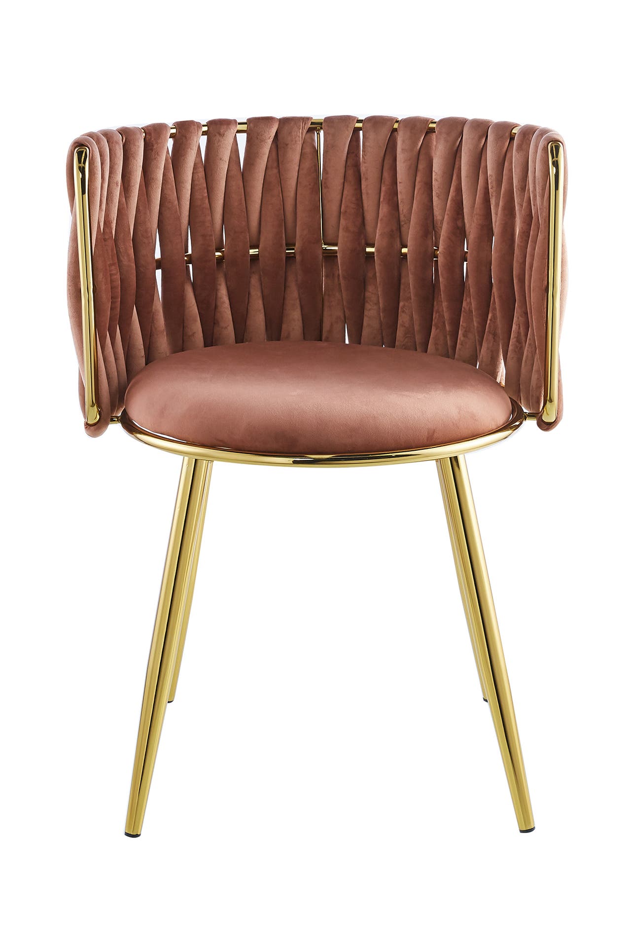 KAYOOM Stuhl Melly 125 2er-Set Altrosa modern, Bild 1