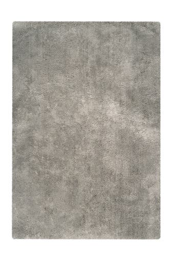 KAYOOM Wohnzimmer Teppich Hochflorteppich Bali 110 in Silbergrau