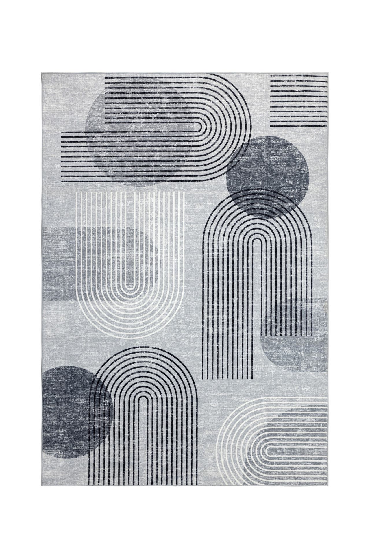 KAYOOM Wohnzimmer Teppich Outdoor Teppich Visionary 126 in grau, Bild 1