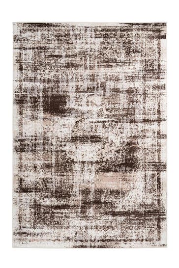 ME GUSTA Wohnzimmer Teppich Kurzflorteppich Ariya 225 in taupe - braun