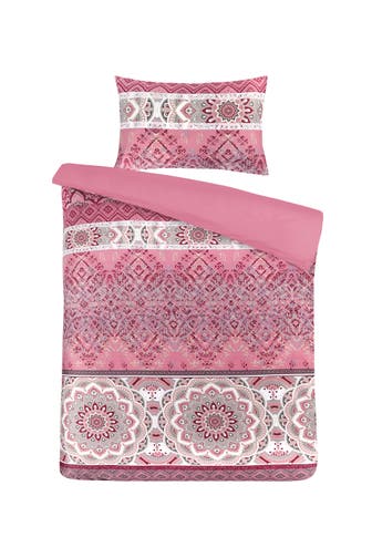 KAYOOM Bettwäsche Bettwäschegarnitur Alegra mit 1 Kissenbezug (70 x 90 cm) in rosa