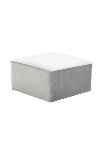 KAYOOM Hocker Polsterhocker Presley 325 - silber - grau modern