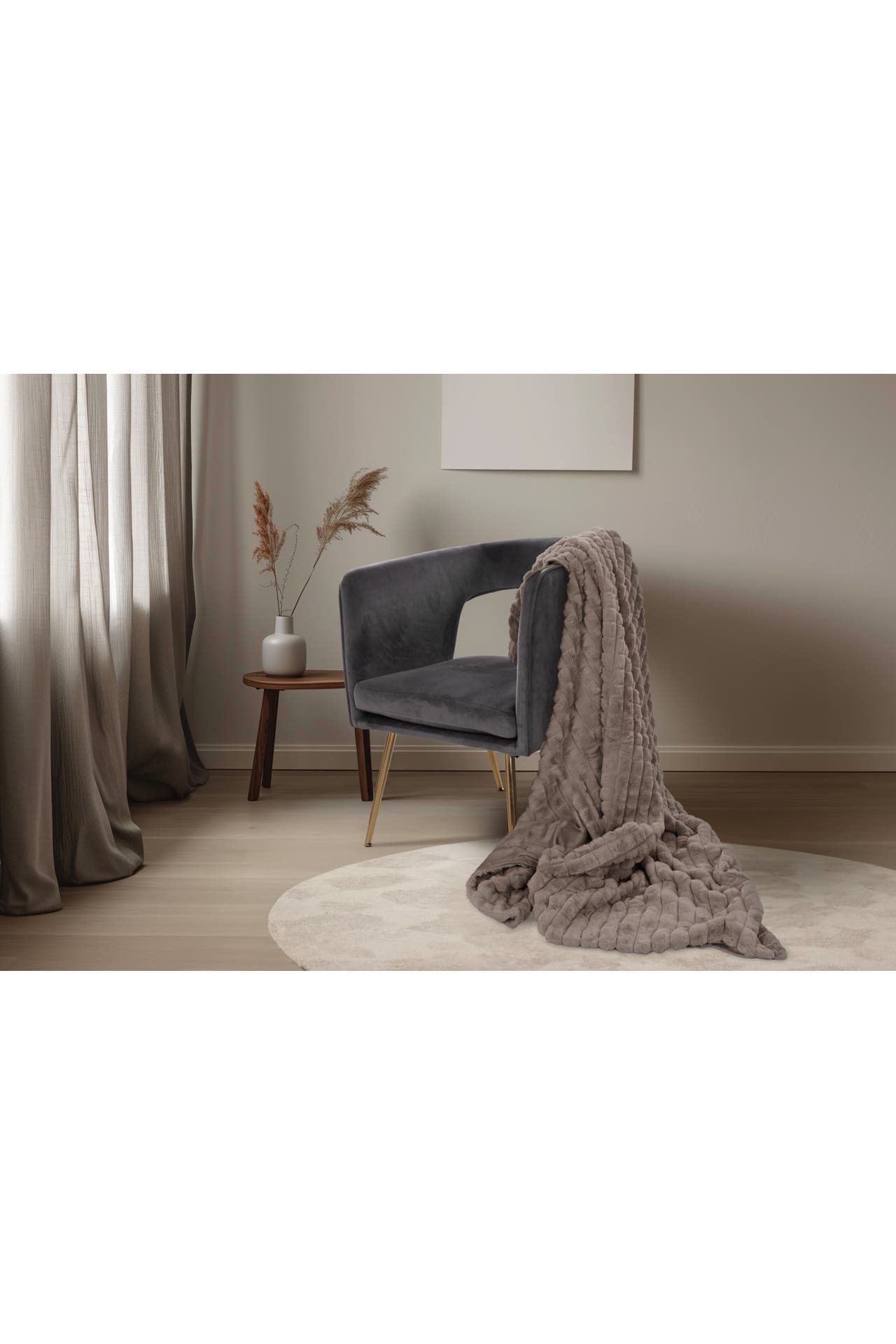 KAYOOM Decke Decke - Tagesdecke Spa Essence 125 Taupe, Bild 1