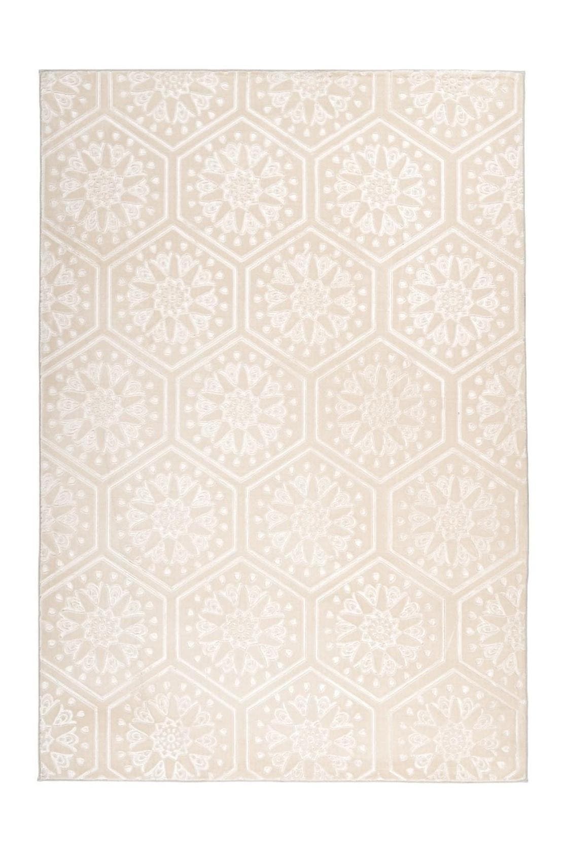 ARTE ESPINA Wohnzimmer Teppich Fellteppich Monroe 225 in creme, Bild 1