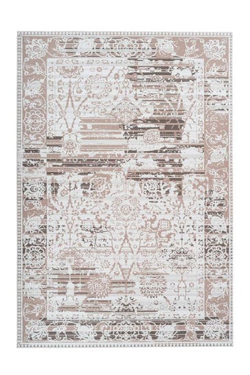 ARTE ESPINA Wohnzimmer Teppich Kurzflorteppich Galaxy 625 in beige – Klassisch