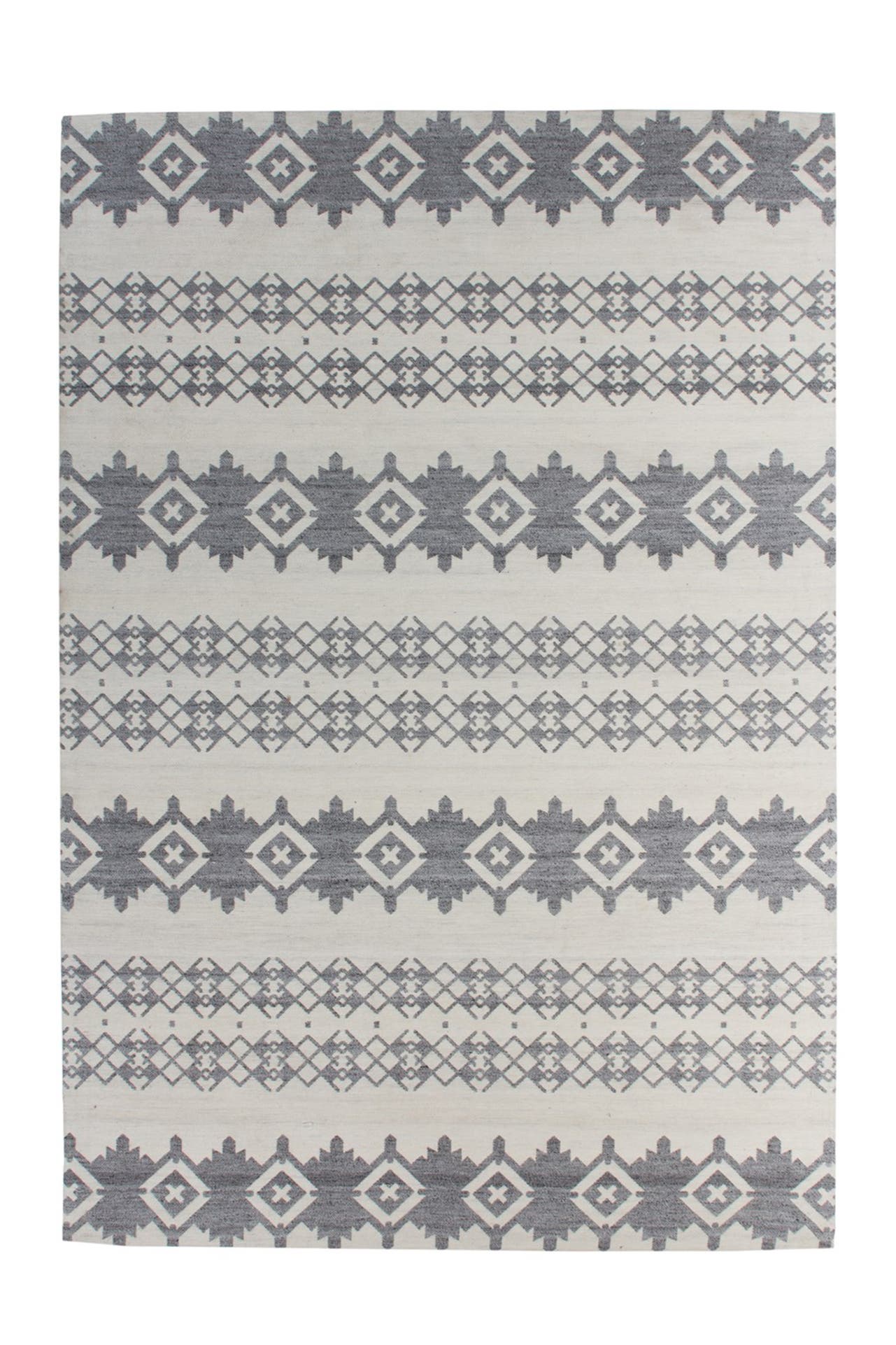 KAYOOM Wohnzimmer Teppich Kurzflorteppich Mirage 410 in grau - elfenbein, Bild 1