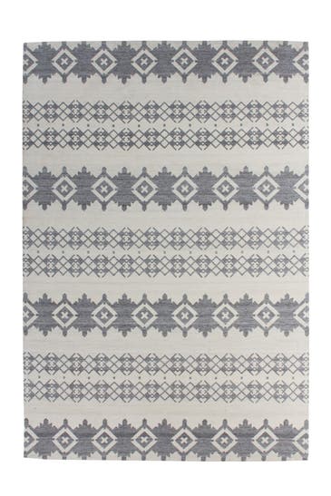 KAYOOM Wohnzimmer Teppich Kurzflorteppich Mirage 410 in grau - elfenbein