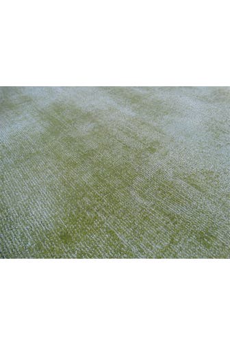 KAYOOM Wohnzimmer Teppich Kurzflorteppich Luxury 110 in Edelgrün