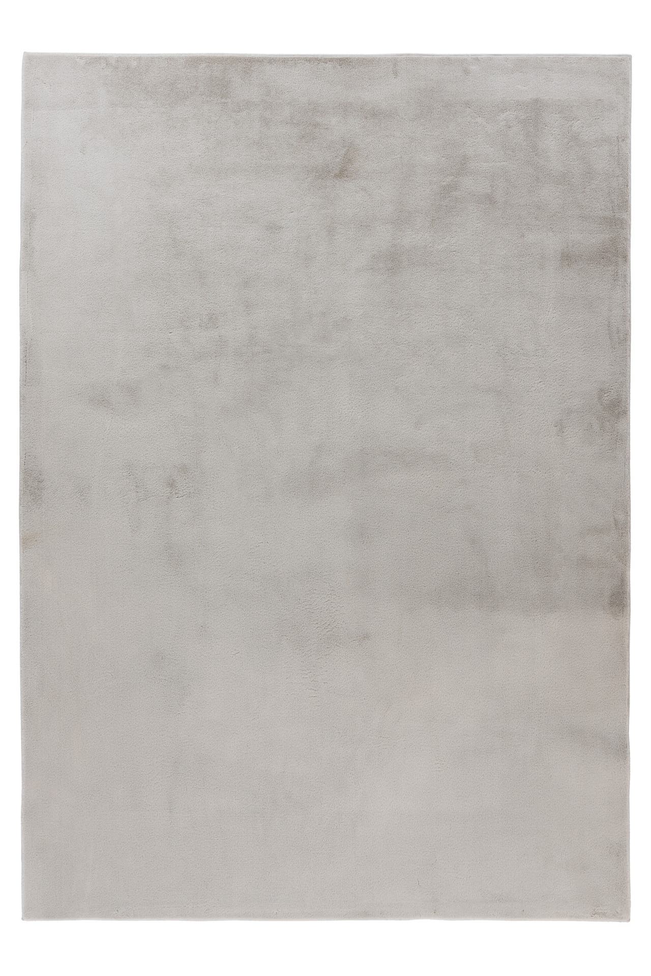 KAYOOM Wohnzimmer Kurzflor Teppich Surfacer 225 Silber, Bild 1