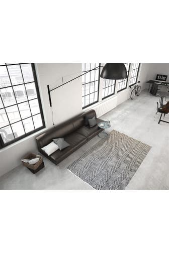 KAYOOM Wohnzimmer Teppich Webteppich Aperitif 510 in grau