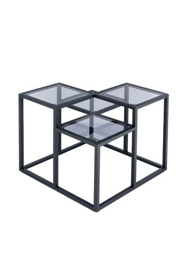 KAYOOM Beistelltisch Steps 625 schwarz – eiche , modern