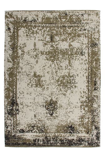 KAYOOM Wohnzimmer Teppich Kurzflorteppich Nostalgia 285 in oliv