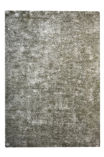 KAYOOM Wohnzimmer Teppich Kurzflorteppich Etna 110 in silber - oliv