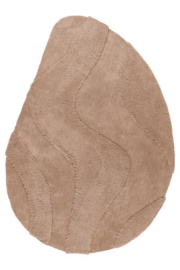 KAYOOM Kinderteppich Hochflorteppich Pulp 225 in beige