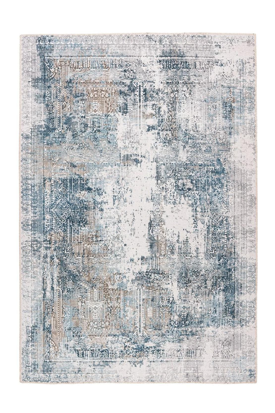 ME GUSTA Wohnzimmer Teppich Kurzflorteppich Faye 102 bunt, Bild 1