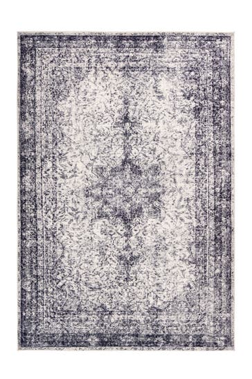 PADIRO Wohnzimmer Teppich Kurzflorteppich Piemont 825 120 x 170 cm in grau