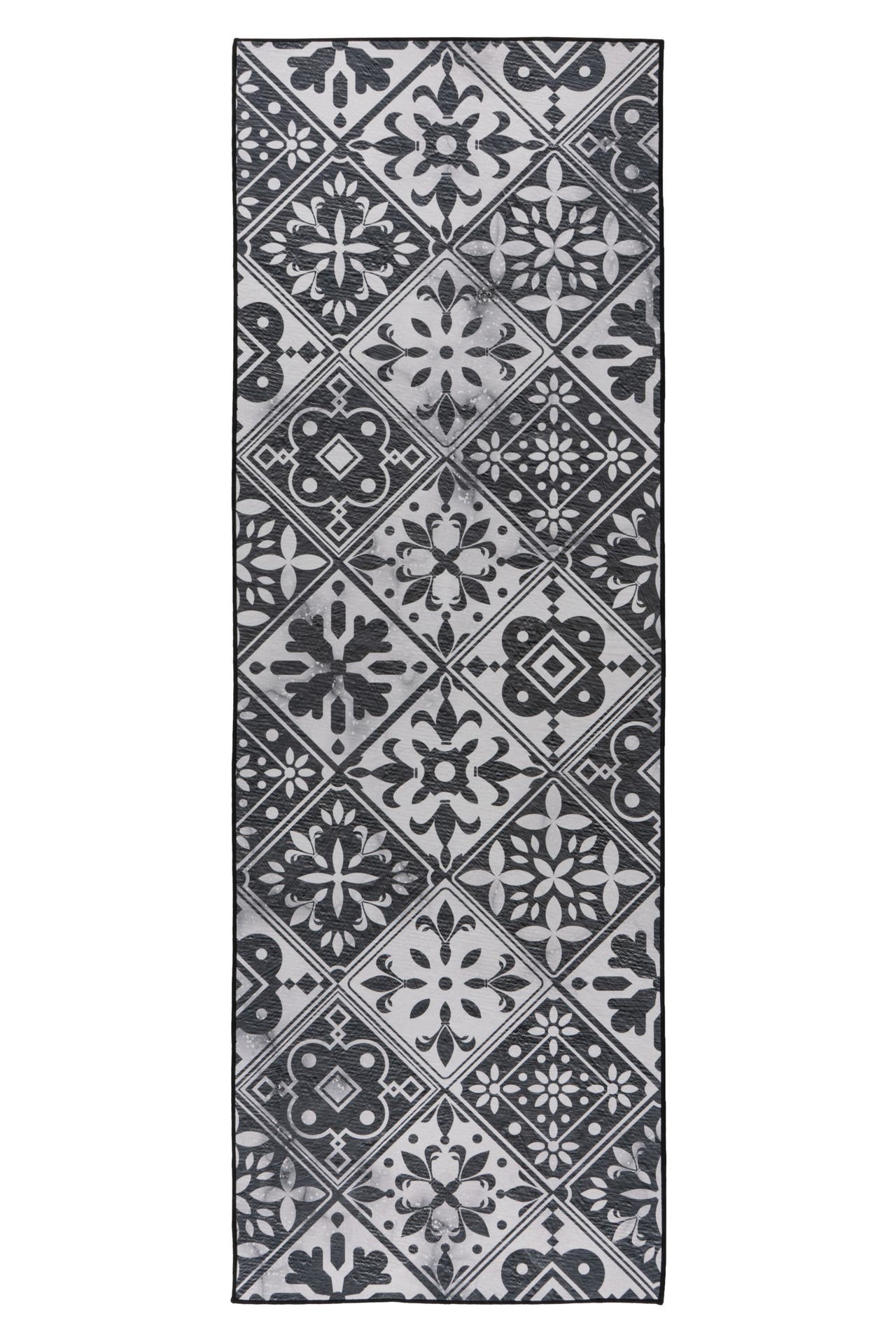 KAYOOM Wohnzimmer Flachgewebe Teppich Pyron 725 Grau, Bild 1
