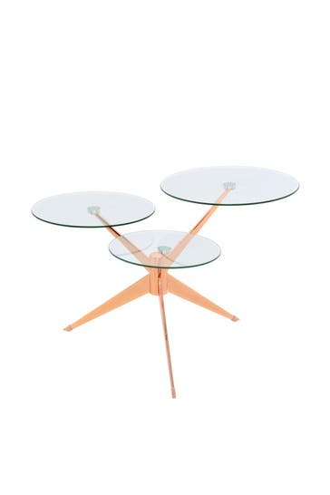 KAYOOM Beistelltisch Triplet 110 Rosé – eiche , modern