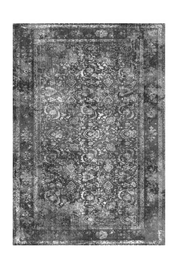 ARTE ESPINA Wohnzimmer Teppich Kurzflorteppich Vintage 8404 140 x 200 cm in grau
