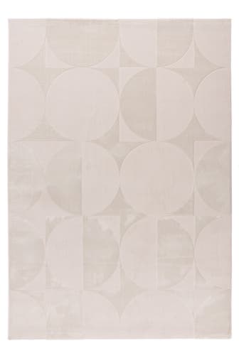 KAYOOM Wohnzimmer Kurzflor Teppich Stage 625 Beige