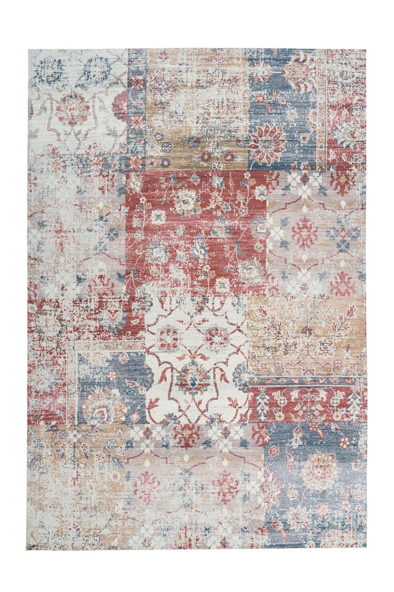 ARTE ESPINA Wohnzimmer Teppich Kurzflorteppich Indiana 525 in multi, Bild 1