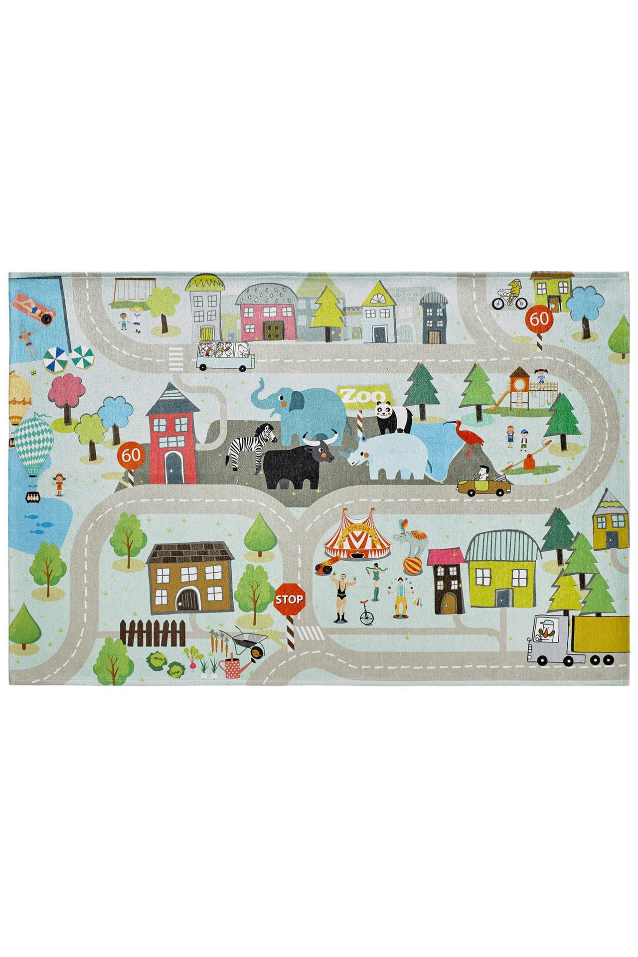 KAYOOM Kinderteppich Kinder- und Spielteppiche Sympathy bunt – Kinderfreundlich, Bild 1