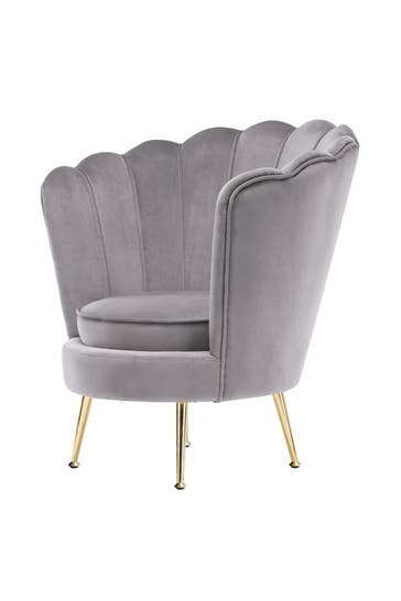 KAYOOM Neuheit 2025 Sofa - Sessel Barbara 125 - Taupe grau – Eiche