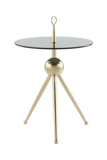 KAYOOM Beistelltisch Ontario 325 - gold - grau