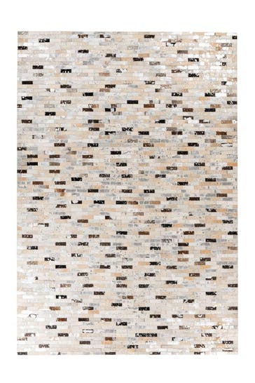 PADIRO Wohnzimmer Teppich Fellteppich Lavin 525 in schwarz - bunt