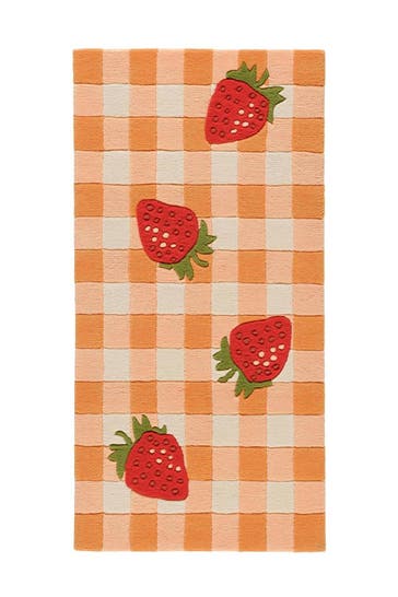 ARTE ESPINA Wohnzimmer Teppich Kurzflorteppich Joy 996 in rot