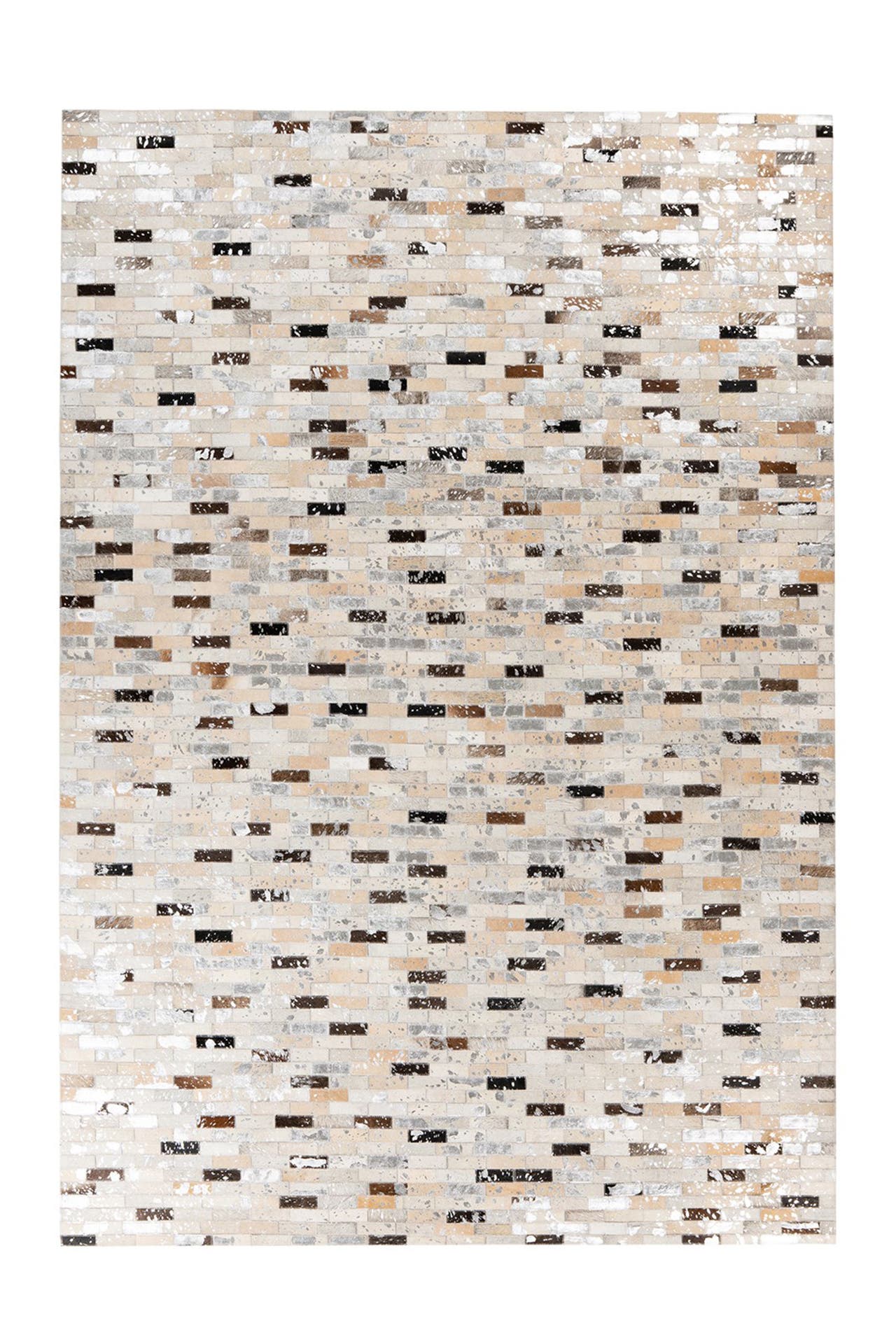 PADIRO Fellteppich Lavin 525 120 x 170 cm in schwarz - multi, Bild 1