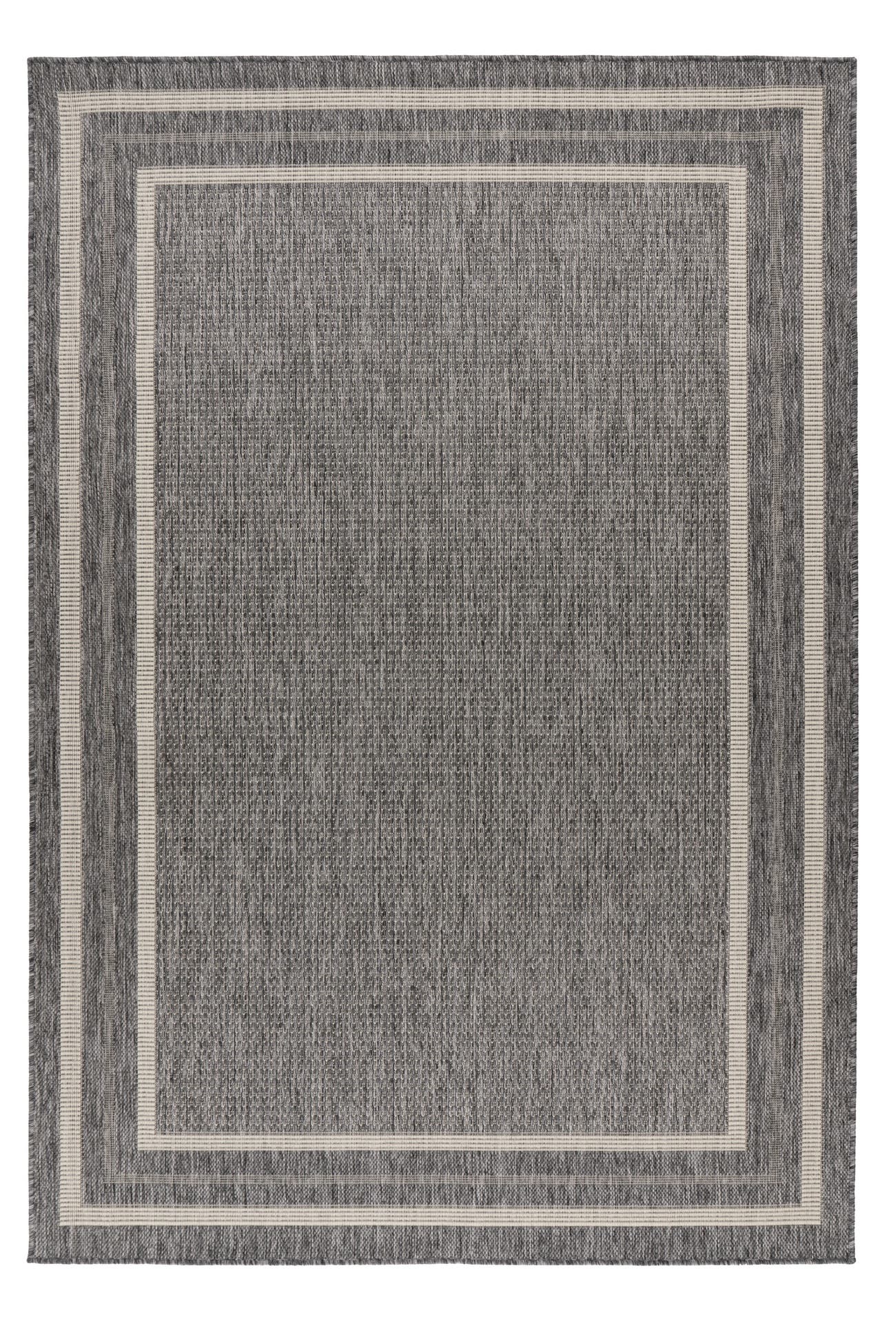 KAYOOM Wohnzimmer Kurzflor Teppich Nibru 325 Silber, Bild 1