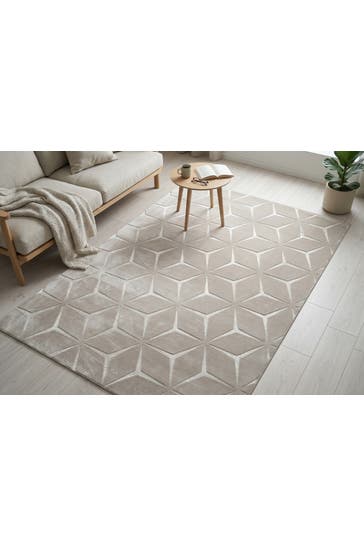 KAYOOM Wohnzimmer Teppich Kurzflorteppich Calma 225