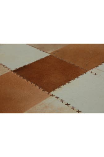 KAYOOM Wohnzimmer Teppich Kurzflorteppich Mystic 110 in braun - bunt