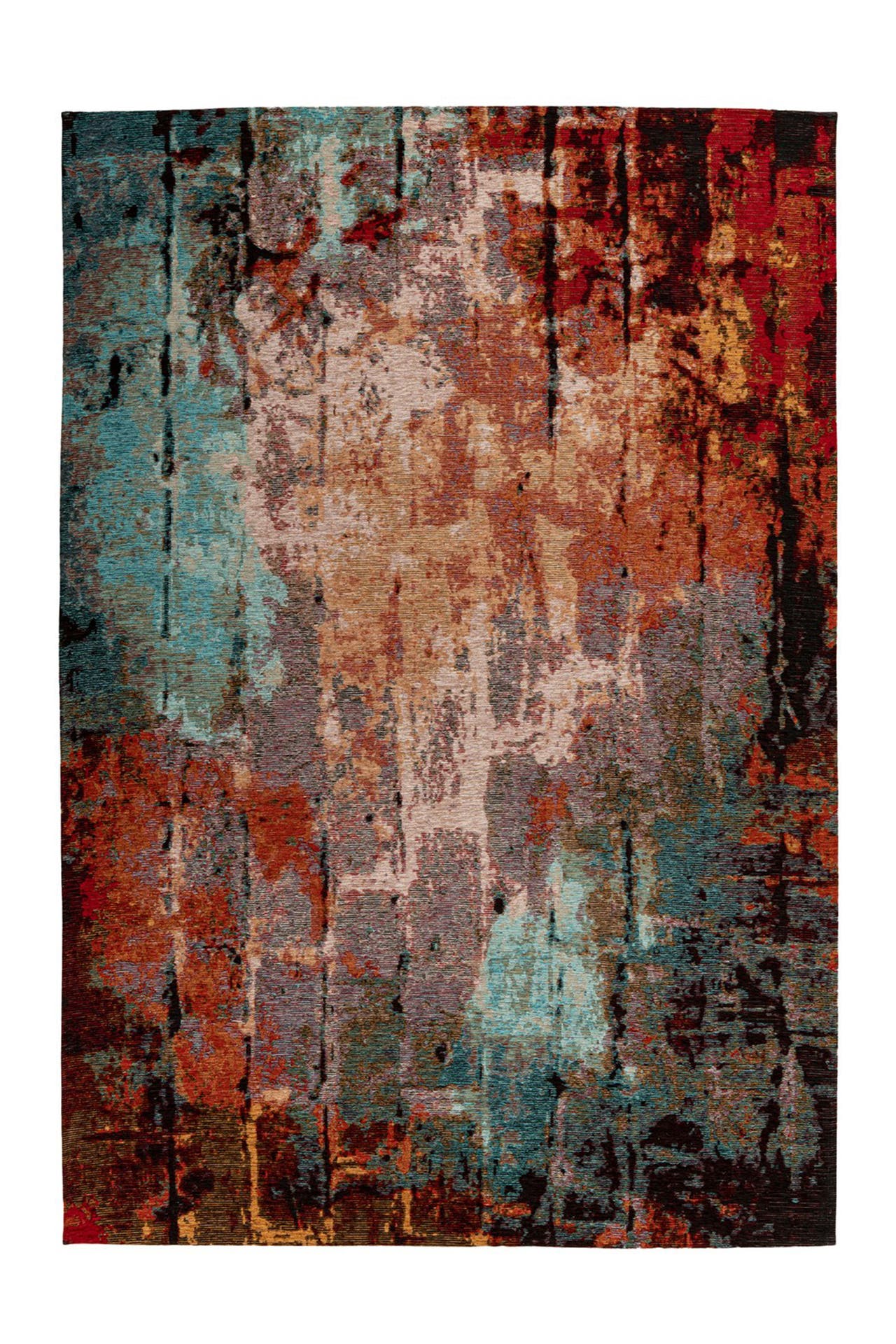 PADIRO Wohnzimmer Teppich Kurzflorteppich Primavera 425 80 x 150 cm in creme - multi, Bild 1