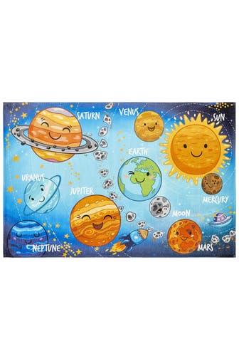 KAYOOM Wohnzimmer Teppich Kinderteppich Sympathy Kids 240 Solar System in multi
