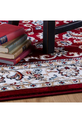 KAYOOM Wohnzimmer Teppich Orientteppiche Safa 751 in rot – Klassisch