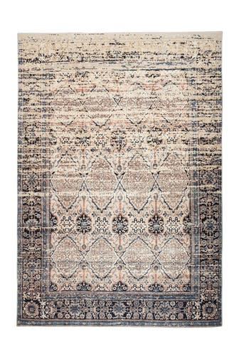 ARTE ESPINA Wohnzimmer Teppich Kurzflorteppich Galaxy 1425 in beige - blau