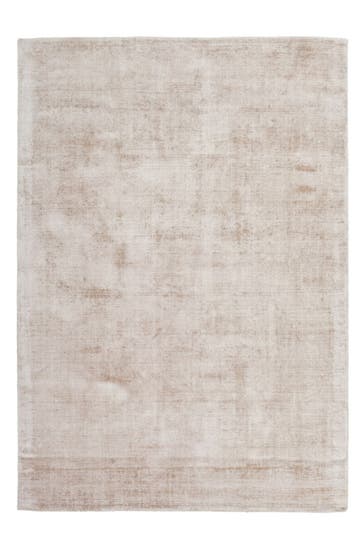 KAYOOM Wohnzimmer Teppich Kurzflorteppich Luxury 110 in elfenbein - taupe