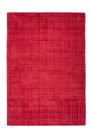 PADIRO Wohnzimmer Teppich Kurzflorteppich Karma 125 in Cherry