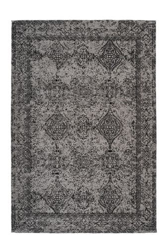 ARTE ESPINA Wohnzimmer Teppich Kurzflorteppich Iglesia 325 in grau - schwarz