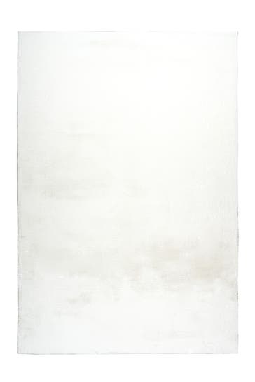 KAYOOM Wohnzimmer / Schlafzimmer Kurzflor Teppich Cross 425 Weiß