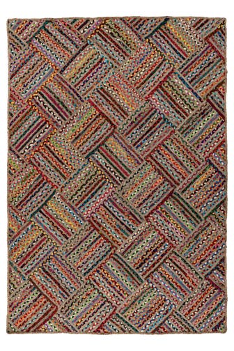 KAYOOM Wohnzimmer Teppich Kurzflorteppich Tulum 355 in multi