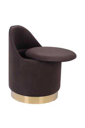 KAYOOM Hocker Drehhocker Viktor 125 braun modern
