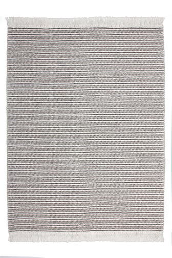 KAYOOM Wohnzimmer Teppich Kurzflorteppich Natura 110 in Natural - grau – Landhaus